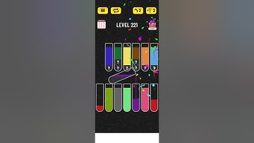 water sort puzzle level 221