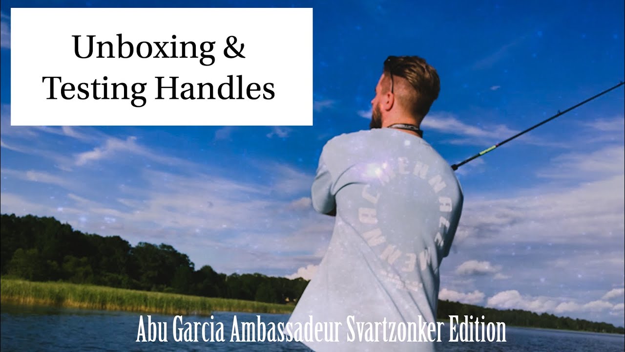 UNBOXING Abu Garcia Svartzonker Ambassadeur Edition. Which HANDLE do you PREFER? #fishing #angler