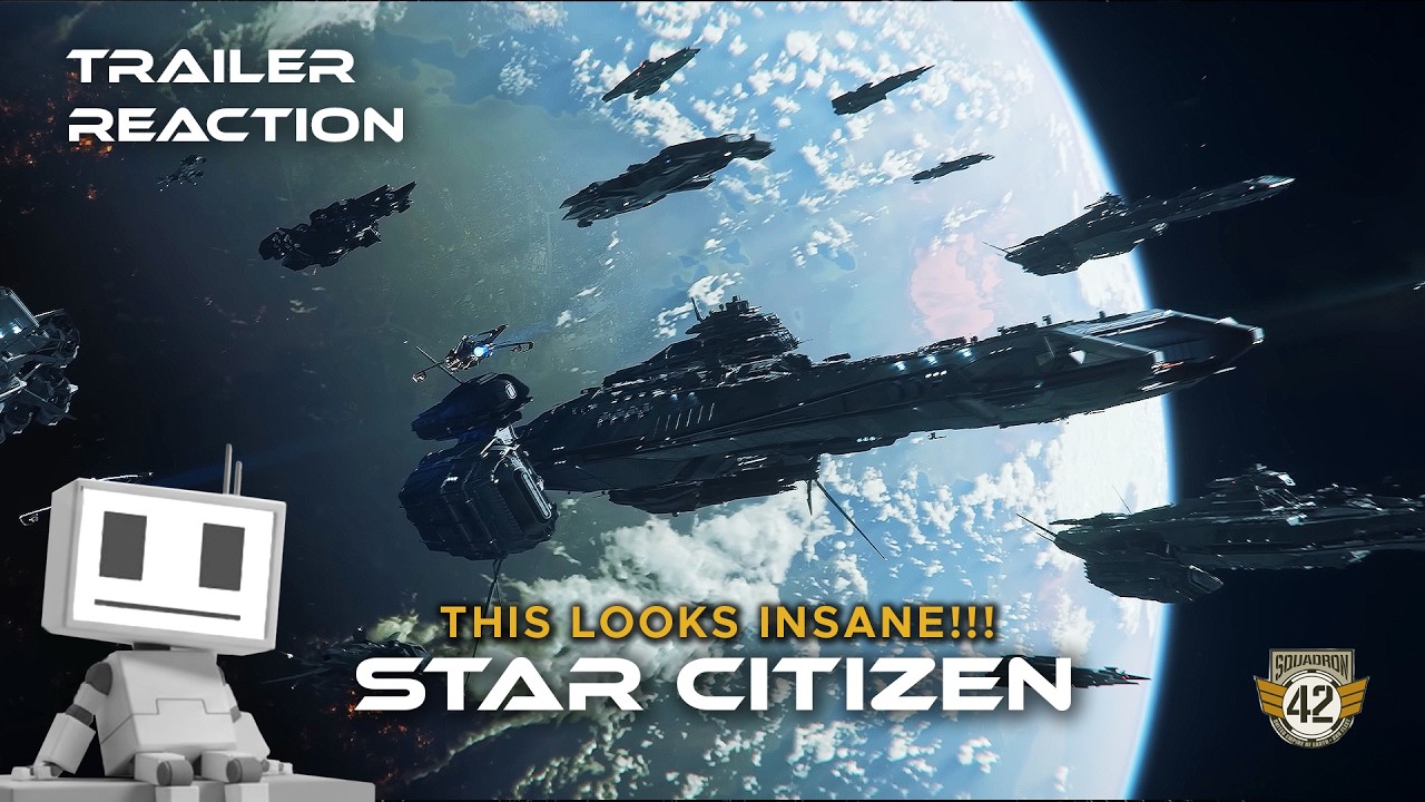 Squadron 42 Gameplay Looks INCREDIBLE - ROBOTBOY Reacts to Star Citizen
