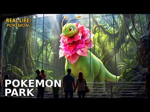 Real Life Pokémon Park: What If Pokémon Existed - Mega Meganium?! Part 5 (Reimagined With AI)