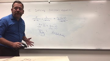 1.6 solving rational equations