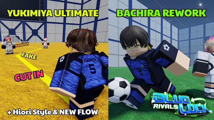 YUKIMIYA x HIORI & BACHIRA REWORK Full Showcase In Blue Lock Rivals