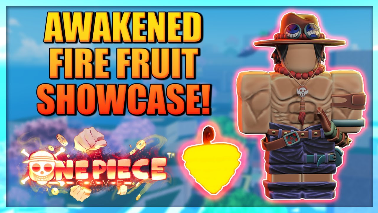 A ONE PIECE GAME  KING FRUIT, SHOWCASE AND HOW TO OBTAIN 