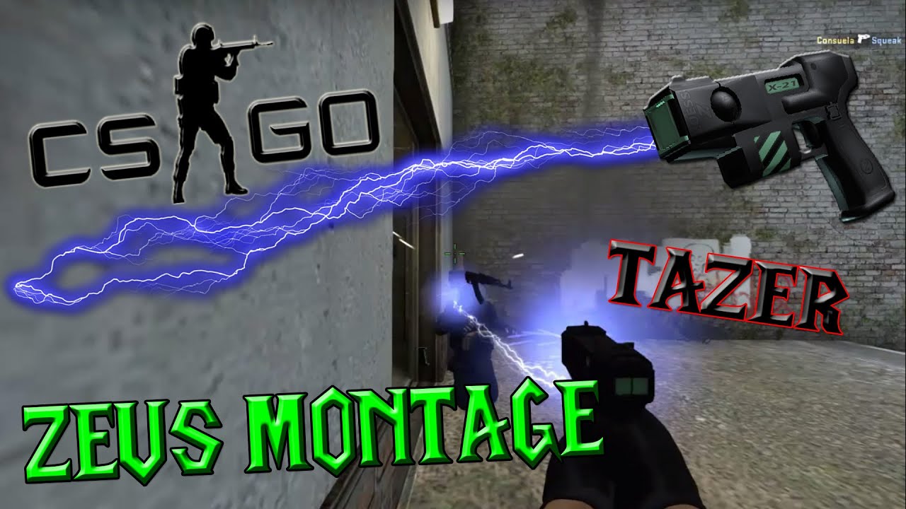 CS:GO - Zeus Kills Montage! #2 (Taser Kills) - YouTube