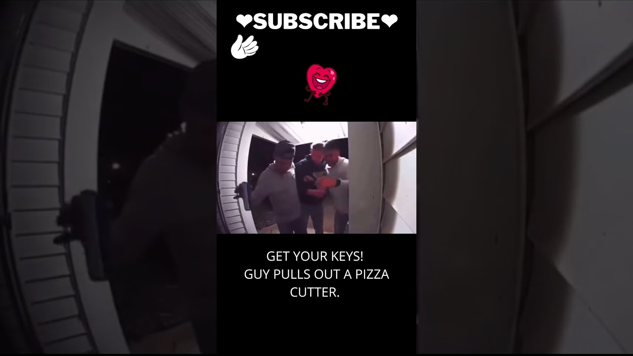 Guy pulls out a pizza cutter not his keys! tiktok shorts 165 YouTube