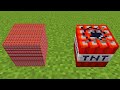 4096 mini tnt vs 1 normal tnt