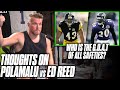 Pat McAfee & Ike Taylor Talk The Ed Reed vs Troy Polamalu Debate