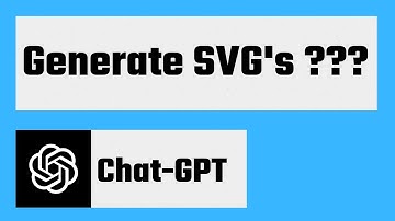 Can Chat-GPT generate SVG