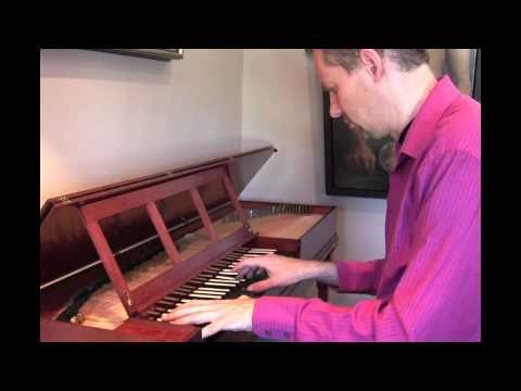 Clavichord: Mozart Fantasia in D minor. K 397.