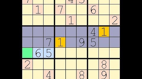 How to Solve Washington Times Sudoku Difficult April 29, 2023