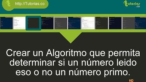 ciclo mientras -- pseudocodigo (numero primo)