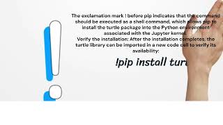 How to install TURTLE |PIP install  on Jupiter @RealCodeGuru