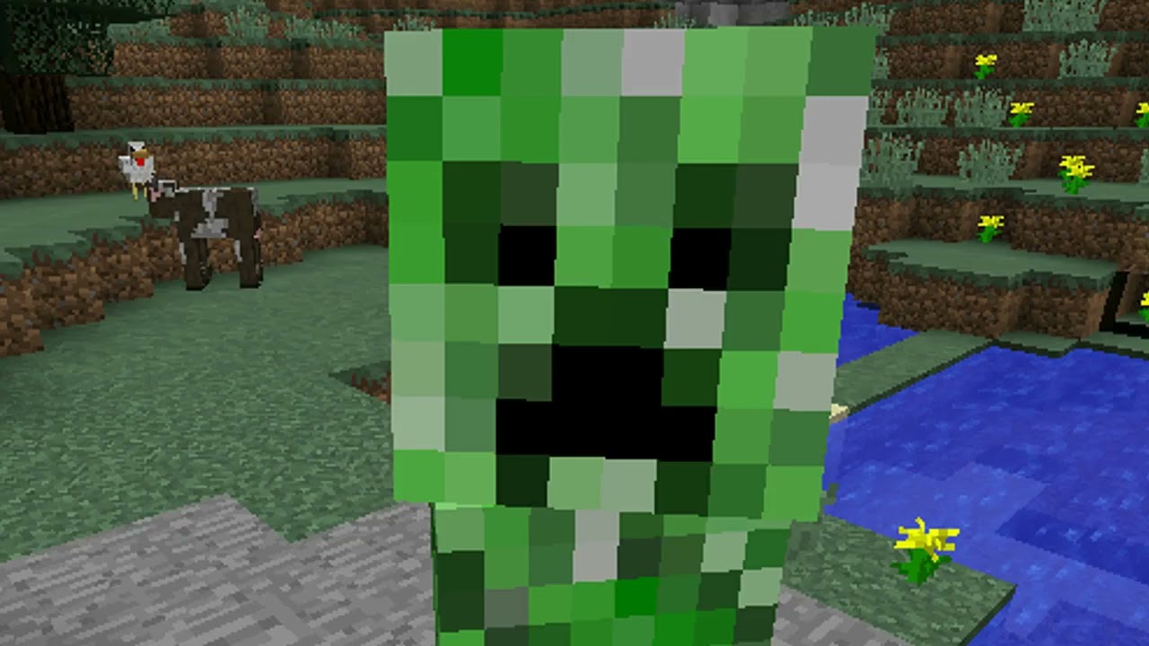 Minecraft Creeper Explosion! Sound Effect 🐢 (Slow Down 4000!) YouTube