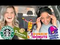 letting the person in front of us decide what we eat for 24 hours!! // Shakira Curtis