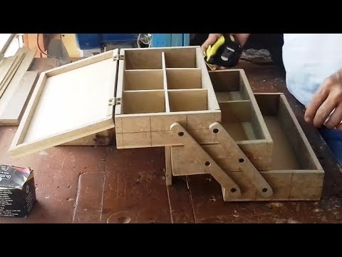 Extremo tristeza instructor Caja múltiple en madera, - YouTube