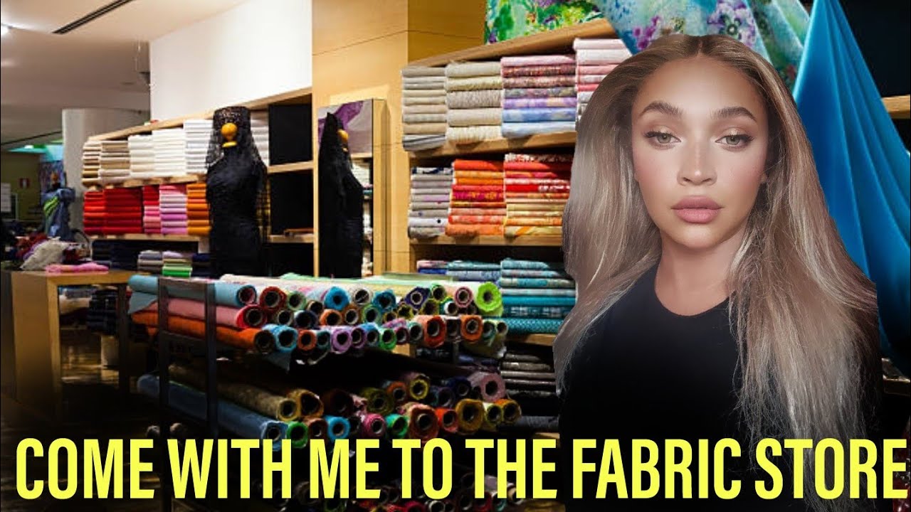 VLOG: LET'S GO FABRIC SHOPPING!