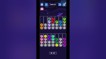 Ball Sort Puzzle Level 212 | Ball Sort Puzzle - Color Game