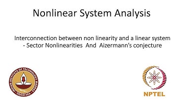 Interconnection between non linearity and a linear system
