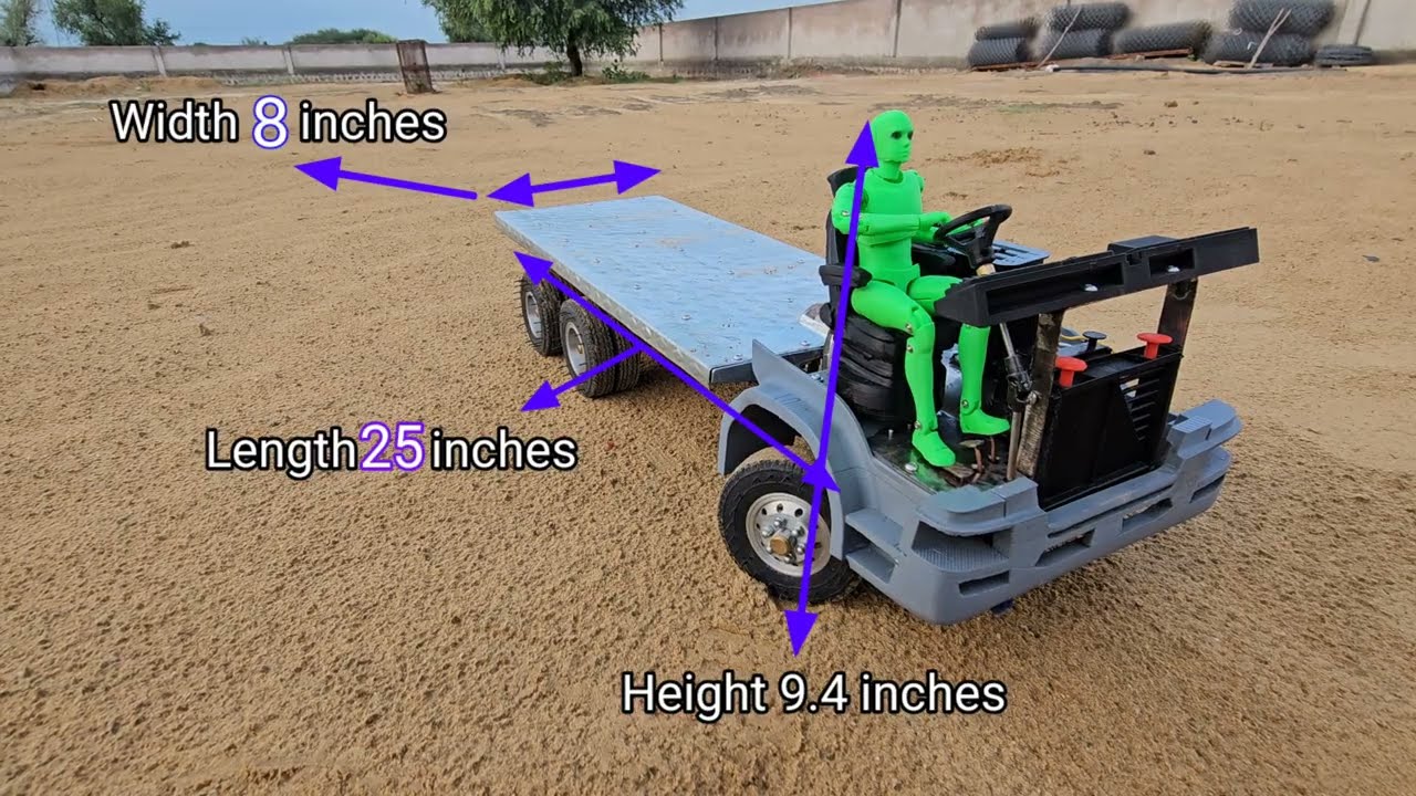 Truck made for borewell machine || How to make a machine  