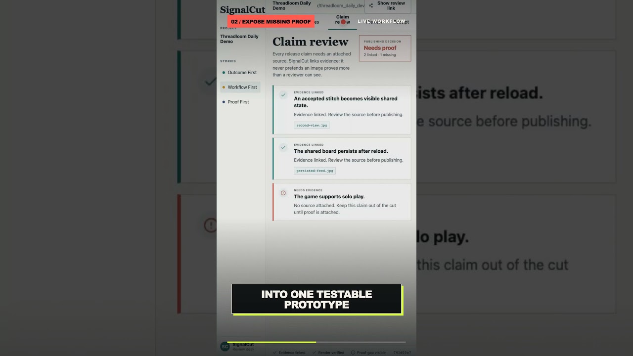 A deck isn’t a workflow. Try the prototype. #Shorts