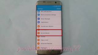 This video show how to allow calls from certain number while do not
disturb is turned on in samsung galaxy s7 edge. tutorial i use ...