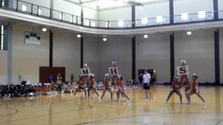 James Madison UCA Camp JV Cheer 2011