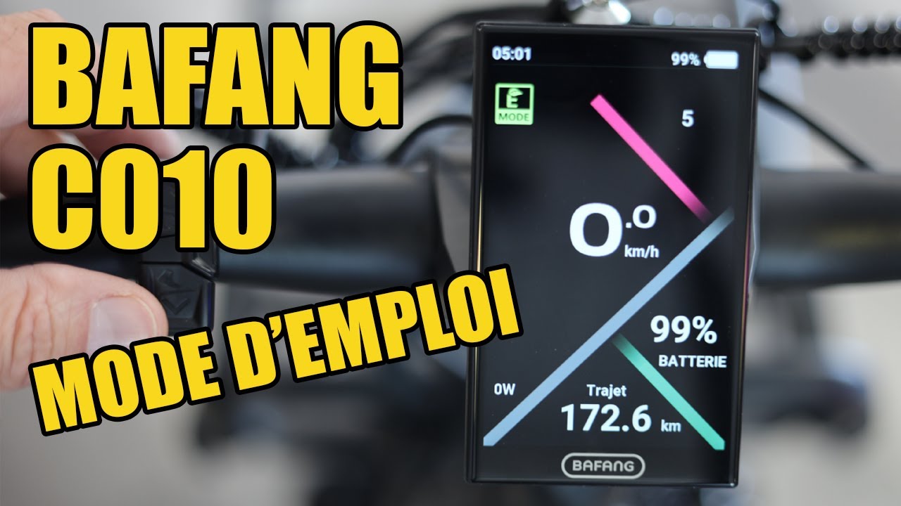Bouton De Remplacement Pour écran Bafang DPC244 / DPC245 - Interrupteur à Poussoir ABS Noir (sans écran)