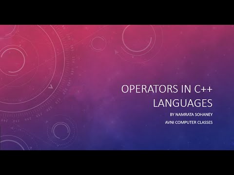 Operators in C++ languages (Part 1) #operator #cpp  #programming #video
