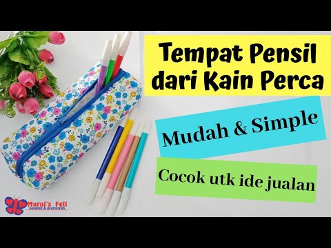 Video: Cara Menjahit Tempat Pensil