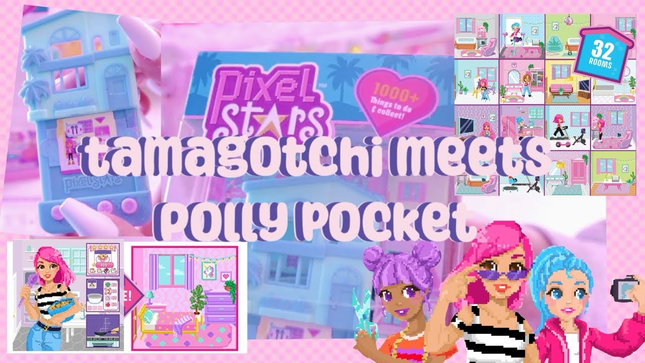 Discovering Pixel Starz Tamagotchi Meets Polly Pocket! YouTube