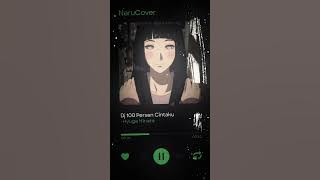 JJ 100 Persen Cintaku🎶 | Cover Hyuga Hinata #jedagjedug #lagucover #coverai #hinata #kitsai  #shorts