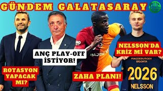 GALATASARAY'DA HEDEF ANKARAGÜCÜ VE MANU | OKAN BURUK'UN ROTASYON KARARI | BEŞİKTAŞ PLAY-OFF İSTİYOR