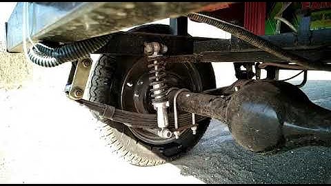 Suspension of E rickshaw