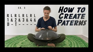 Handpan Lesson. How to Create the Rhythmic Patterns on Handpan Part 1
