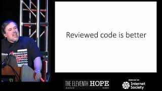 The Eleventh HOPE 2016   The Mathematical Mesh and the New Cryptography