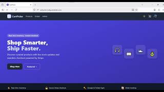 🛒 CartPulse – Real-Time E-Commerce Platform | Node.js React Stripe Socket.io OAuth2 PostgreSQL