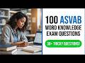 Master the 2026 ASVAB Word Knowledge Test: 100 High Yield Practice Questions and Answers