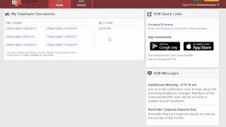 Pay Stubs and W2's within HUB