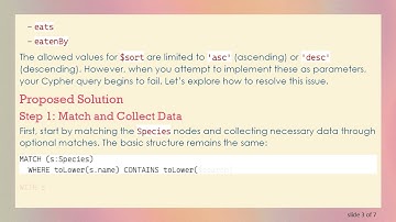 Handling Parameterised Order by Filters in Neo4j Cypher Queries