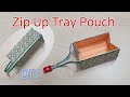 DIY Pencil case/Zipper pouch tutorial /지퍼파우치 만들기/필통 만들기