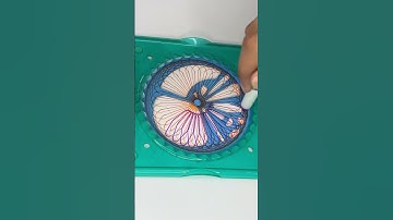 The Beauty of Perfect Circles: Mesmerizing Spirograph Art #asmr #art #spirograph #shorts #2025 #usa