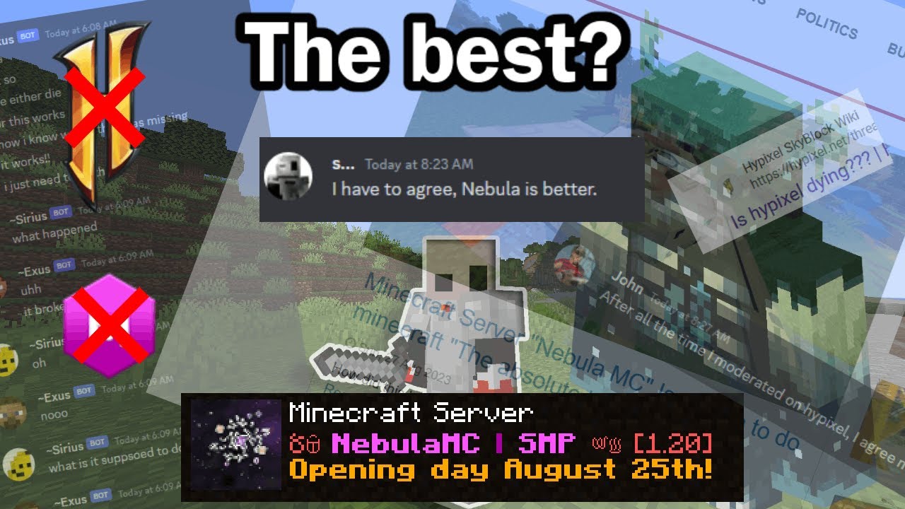 The TRUE Best Minecraft Server - YouTube
