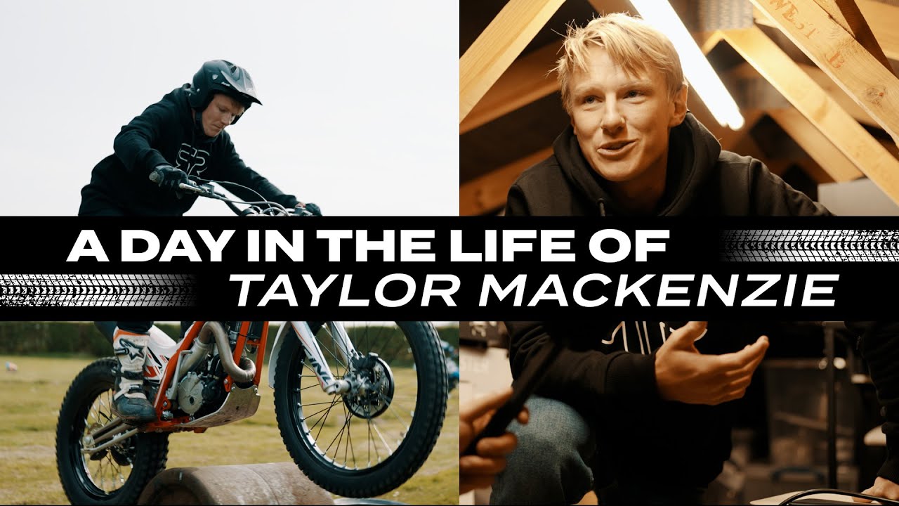 A day in the life of TAYLOR MACKENZIE | Ruroc Track Tapes