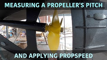 Measuring a propeller and applying Propspeed