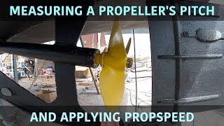 Measuring a propeller and applying Propspeed