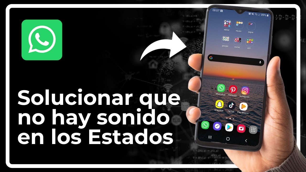 Cómo solucionar que no hay sonido en los estados de WhatsApp - YouTube