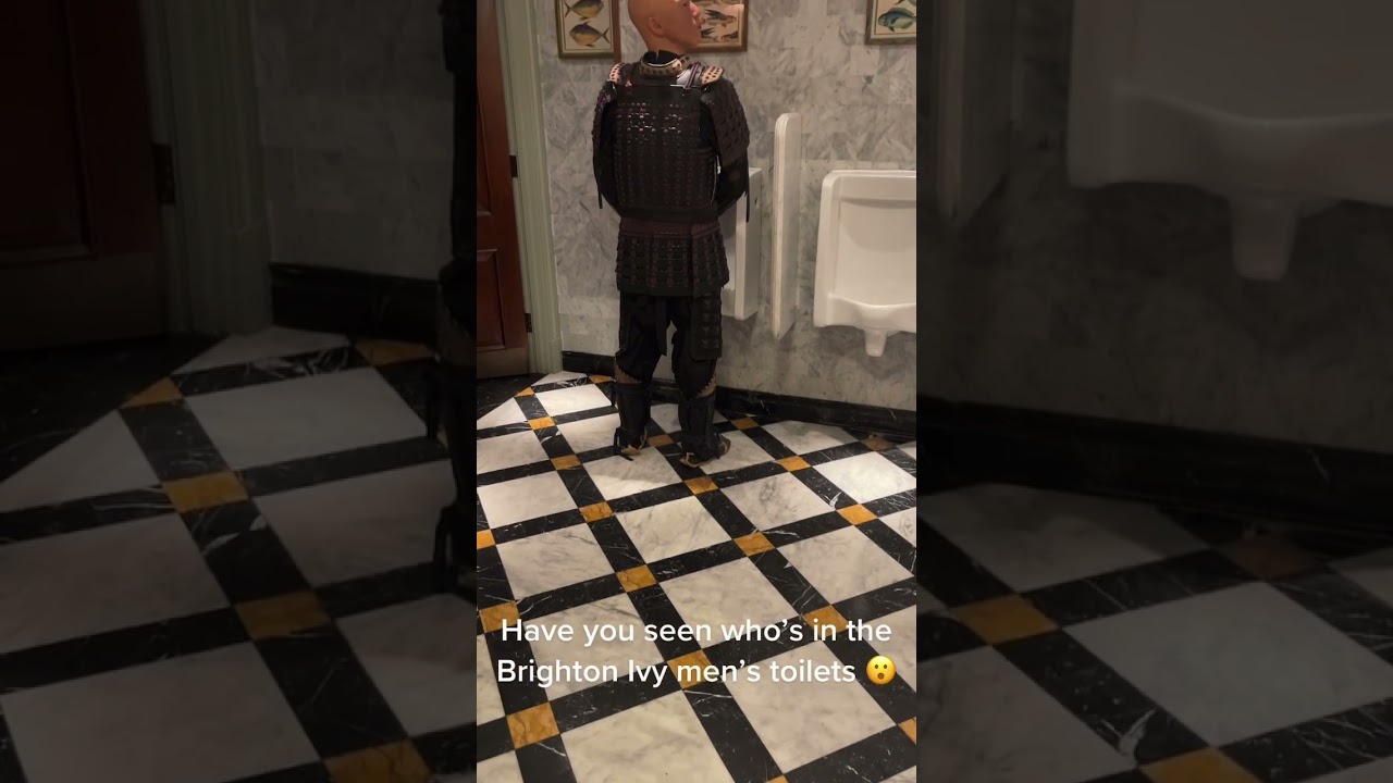 The IVY Brighton men’s toilet surprise 