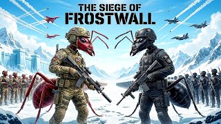 🚀 Modern Ant War. Red VS Black | THE SIEGE OF FROSTWALL🔥🔥