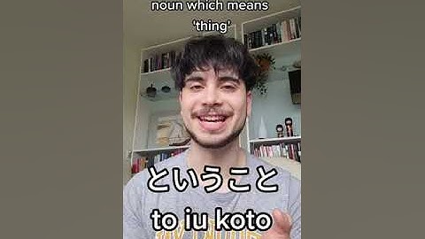 How to Make a Conclusion in Japanese | ということ(は) (TO IU KOTO) (WA) | ってこと(は) (TTE KOTO) (WA)