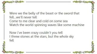 Gregory Alan Isakov - The Stable Song Lyrics